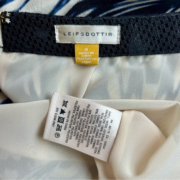 Anthropologie Liefsdottir Silk High Low Monarch Butterfly Print Midi Skirt Sz 8 - Picture 6 of 6